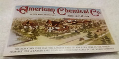 Dr B S Hunt’s World Famous Corn Cure Vtg Brochure American Chemical Co Sidney Oh