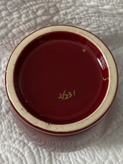 Apothecary Jar, Eli Lily „Lactucarium“(Wild Lettuce) Pharmaceutical Burgundy Red