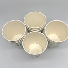 Vintage Zyrtec Pfizer 90s Promo Paper Cups x11 Pharmaceutical Deadstock