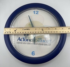Vintage Actonel With Calcium Pharmaceutical Promotional Advertising Clock