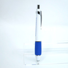 Rare Pfizer Geodon Drug Rep Pharmaceutical Metal Pen Blue White Fat Pen Grip