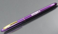 Exquisite Metallic Purple Zyprexa PEN Drug Rep Pharmaceutical Promo Last One