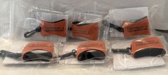 LOT OF 6 DAYTRANA mini hand sanitizer holders w/clip PHARMA DRUG REP LOGO NEW