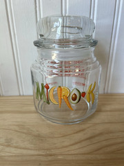 Pharmaceutical Marketing Candy Jar With Lid Micro K Potassium Chloride AH Robins