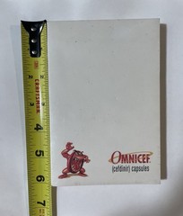 NEW Omnicef Pharmaceutical Paper Tablet Pad Metal Pen Stylus Premium UNTESTED