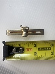 Pharmacy Apothecary Mortar & Pestel Tie Clip Tie Bar Vintage Gold Tone Anson