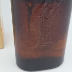 Vintage 1950’s SCOTT’S EMULSION BOTTLE w/ Contents Harold Ritchie, CLIFTON NJ