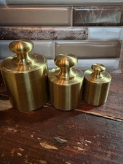Vintage Apothecary Calibration Weight Set-10 Piece