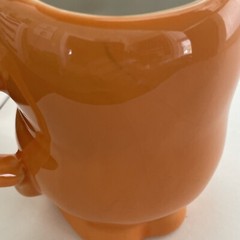 Actos Pharmaceuticals Promotion Ceramic Orange Stomach Mug Anthropomorphic Weird