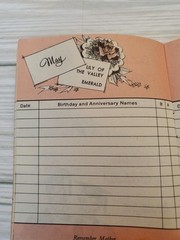 1950s VTG Davies Prescription Pharmacy Reminder Booklet Canton Ohio
