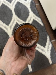 Aminodrox-Forte Amber Glass Bottle Pharmacy Collector. NWOT