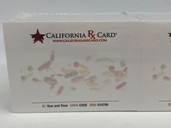 Lot of 40 Post-it Note Sticky Note Pads California Rx Card Medical Pharma Ad NEW
