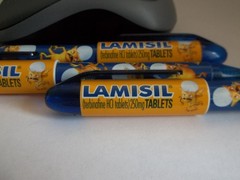 Lamisil Pharmaceutical Promo Pens – Medium Weight Plastic – Lot of 3 – Untested