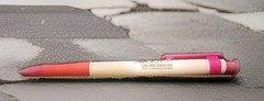GIANT AMBIEN CR PEN HUGE ZOLPIDEM SLEEPING PILL ADVERTISEMENT WHITE PINK