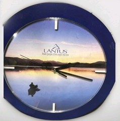 Vtg Lantus Insulin Drug Rep Pharmaceutical Promo Sanofi-Aventis Wall Clock Works