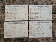 File box & 98 antique prescriptions (1907) – Opium, Ergot, Codeine & Anodyne