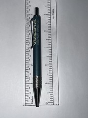 Drug Rep VIAGRA Collectible Heavy Metal Click Pen RARE Black Ink Works Vintage