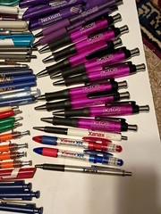 Pharmacy Drug Rep Advertising Mixed Pen Lot of 108 Instant Desk Drawer Full