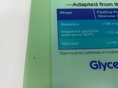 Rare 1999 Glucotrol XL Drug Rep Pharmaceutical Acrylic Clipboard 14″ Dr’s Office
