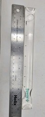 VTG Risperdal Risperidone Drug Rep Swag Hard Plastic Acrylic Magnifying Ruler