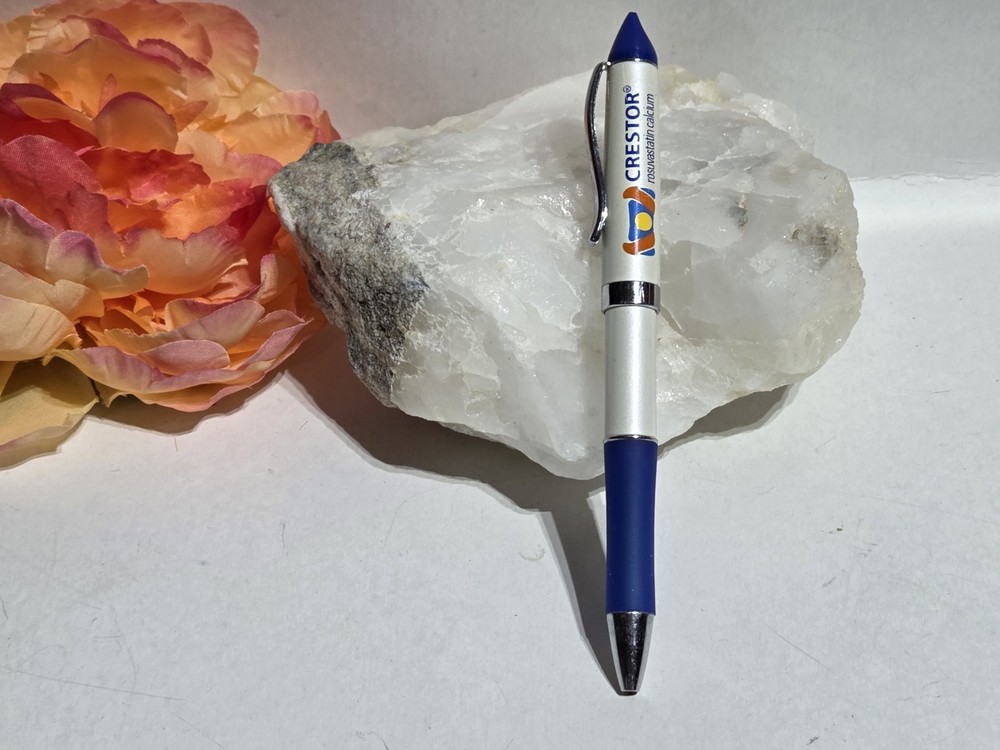 Heavy Metal Crestor Drug Rep Pen, Pharmaceutical Collectible