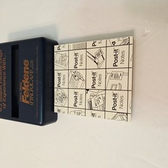 Rx, Pharmacy Feldene Post-It Note Pad and Paper Weight Promotional Advertising