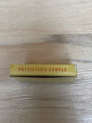 Antique Medicine Caroid and Bile Salts Medical Pharmaceutical Box