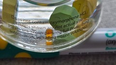 Opana ER Oxy Floating Paperweight & Collectible Pen Set Drug Rep Pharmaceutical