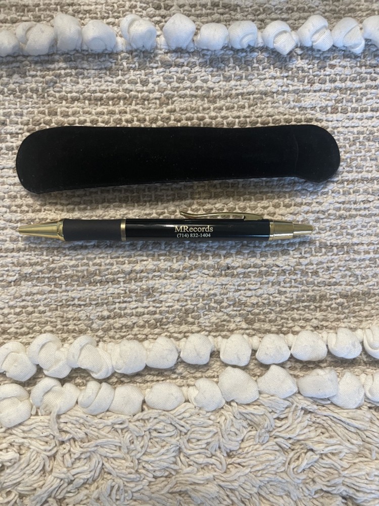 Recording Rep Collectible Heavy Metal Pen RARE