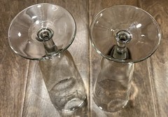 (2) Vintage Pharmacy United States Postage 12oz. Glasses