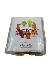 7 Actos MultiColor Paperclips Pharmaceutical Drug Rep Anthropomorphic Rare HTF