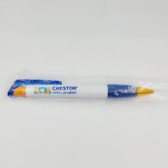 Lot 2 Crestor Pens BONO Pen Pharmaceutical Drug Rep Twisting Bullet Collectible