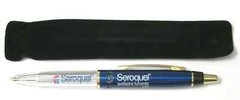 Drug Rep SEROQUEL Collectible Heavy Metal LIght Up Pen RARE