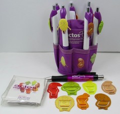 Actos LOT Character PENS, HOLDER CLIPS Drug Rep Pharmaceutical Promo Advertising