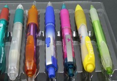 Lot of 10 Translucent PENS Drug Rep Pharmaceutical Promo Medical Advertising