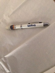 Lyrica Drug Rep. Heavy Metal Rare White Multi Color Pen