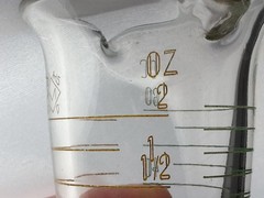 2 Piece Marisco Apothecary Clear Medical Measuring Beakers
