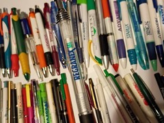 Vintage Pharmaceutical Ballpoint Pens Drug Rep Promo Lot of 68