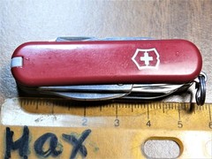 Vtg victorinox CALCIUM SANDOZ – POCKET KNIFE RAZOR, LSD pharmacy Swiss