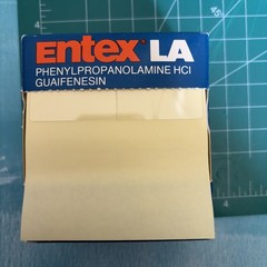 Vintage Drug Rep Pharmaceutical Promo Medical Advertising Post It Notes Entex LA