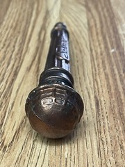Vtg Heavy Brass Schering 5” Mortar & Pestle – Coricidin. Hon. PHX Fraternities