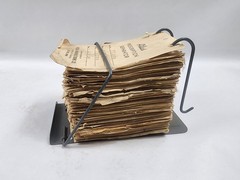 Prescription Atlas Rx Pad Paper Apothecary Druggist Pharmacy Medicine 1939