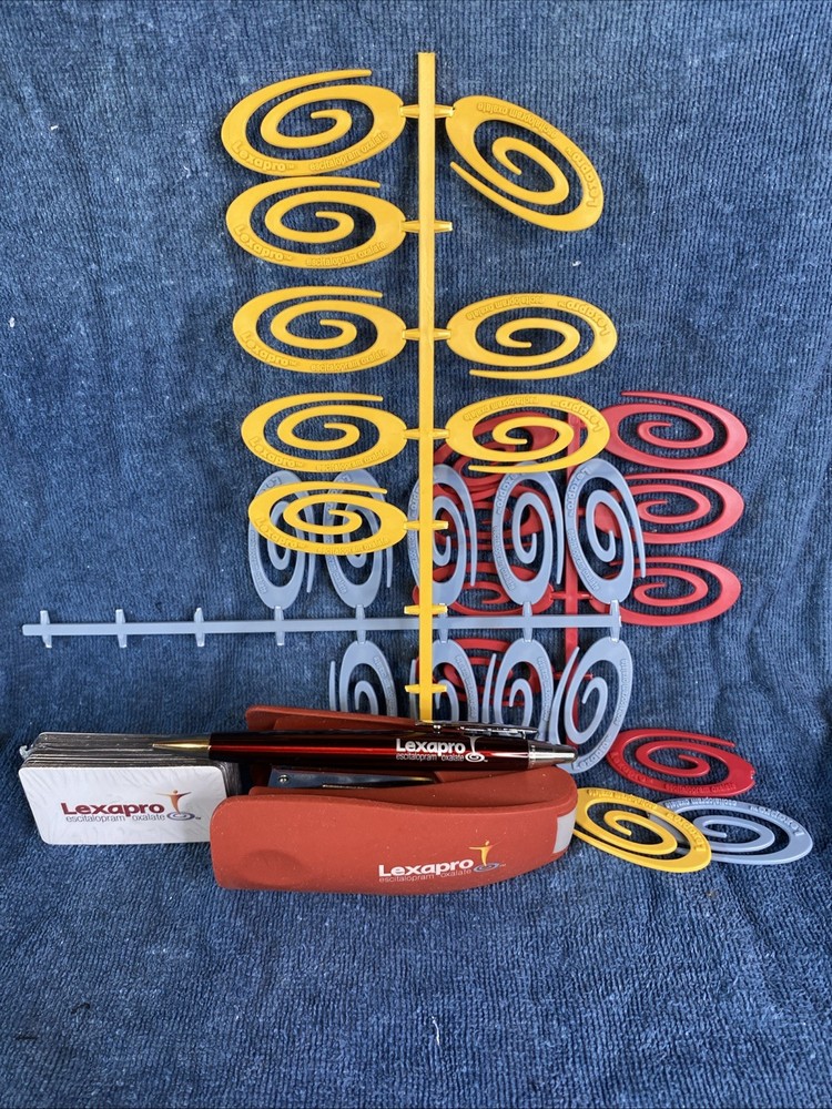 Lexapro Collectible Lot – Pharma Rep Promotional