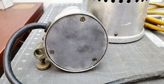 VINTAGE SODIUM LAB ARC Polariscope Light Source General Electric Vapor Lamp Comp