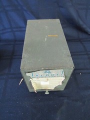 Vintage Talbot Prescription File- Metal Box- Montgomery PA- Miller’s Pharmacy #2
