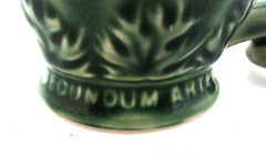 Vintage McCoy Green Schering Coricidin Pharmacy Mug