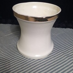 Rx Pharmacy Large Mortar Store Display Rare Vintage 1940s 50s Rex Ceramics