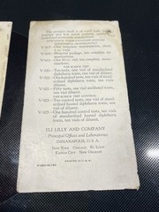 Vtg 1920s Eli Lilly Medical Booklets Ephedrine Sulphate & Diphtheria Prevention