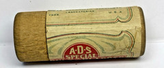 VINTAGE A D S SPECIAL KIDNEY & BLADDER PILL WOOD CONTAINER