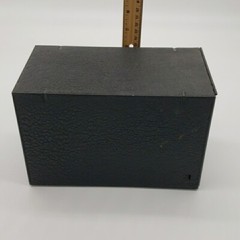 Vintage Talbott Pharmacy Metal RX File Box – Black Industrial Medical Decor